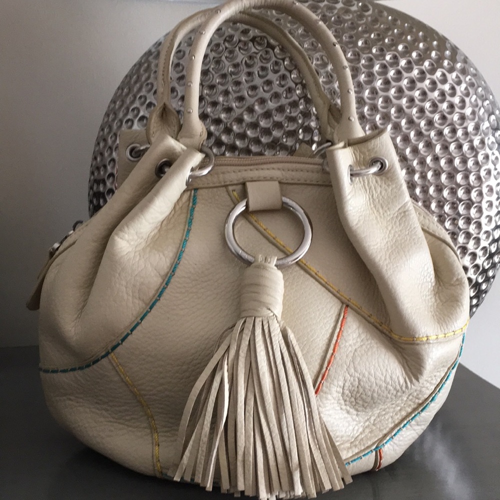 Learher weekend bag